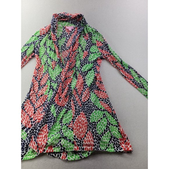 Lilly Pulitzer Connell Sweater Open Call Womens XS Cardigan Open Front Knit - Picture 3 of 9